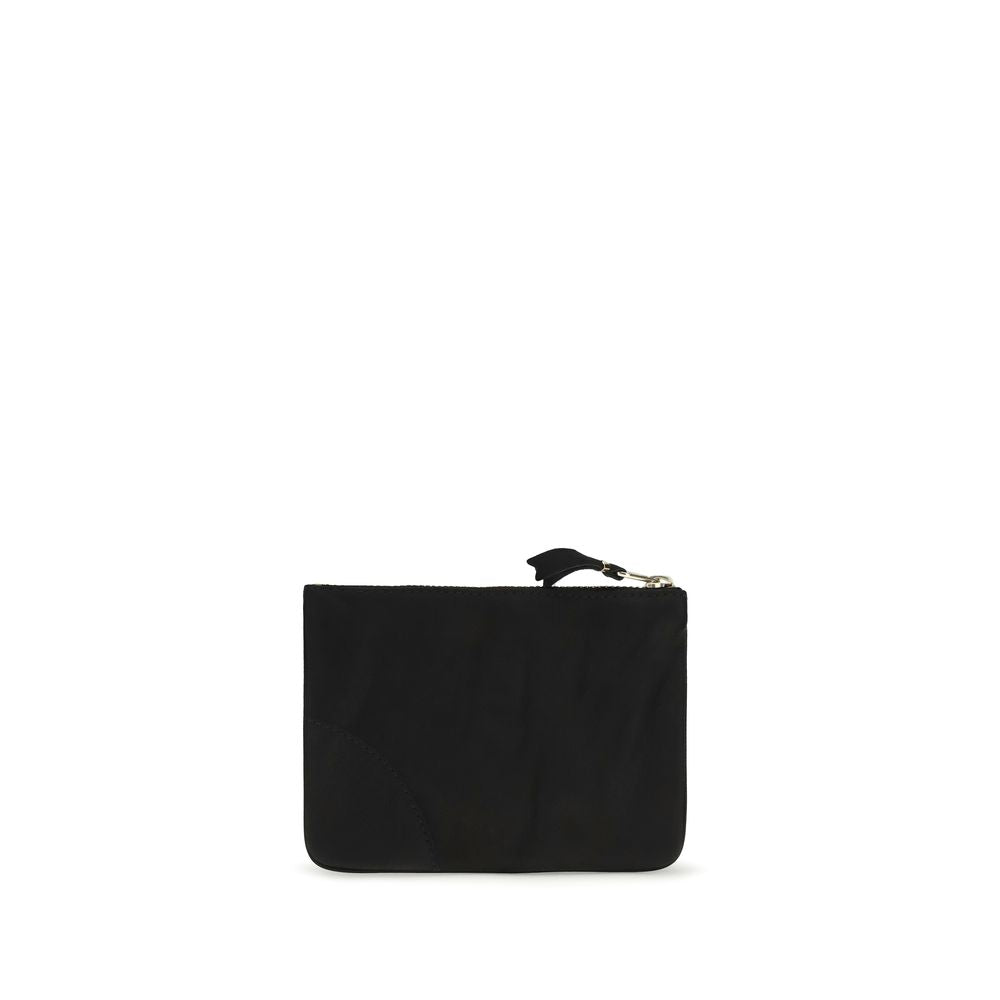 Comme Des Garçons Portefeuille Bos Taurus en cuir de veau noir