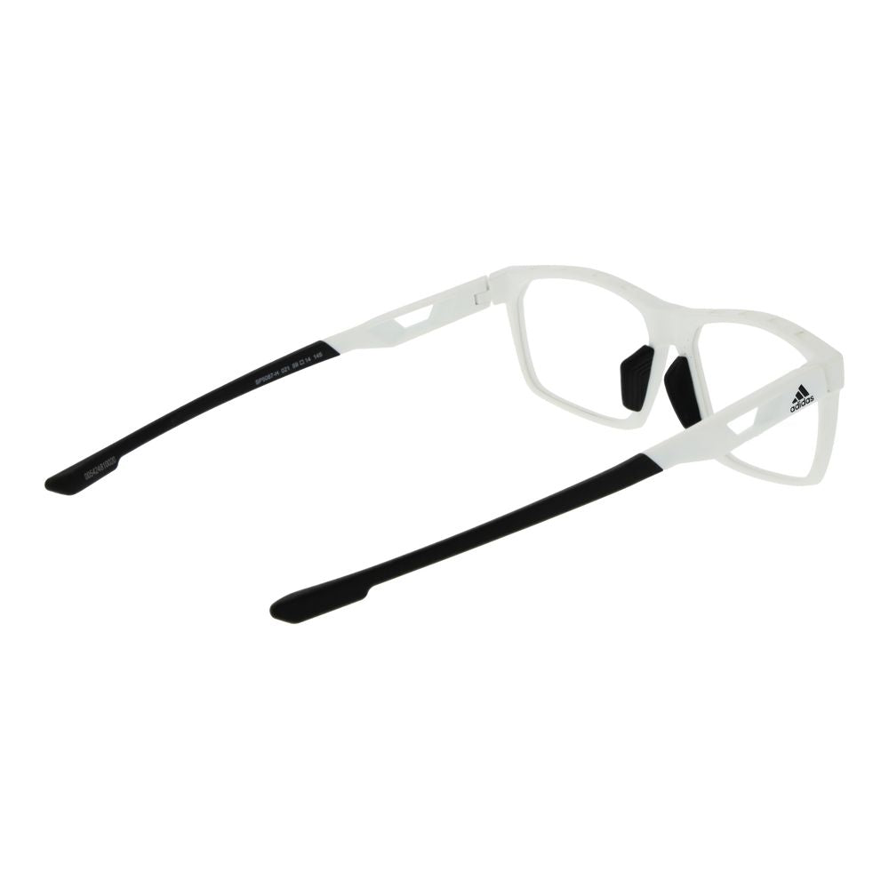 Adidas White Plastic Glasses Frames for Men