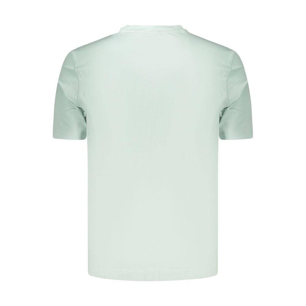 Hugo Boss Blue Cotton Men's T-Shirt - Stylish Comfort