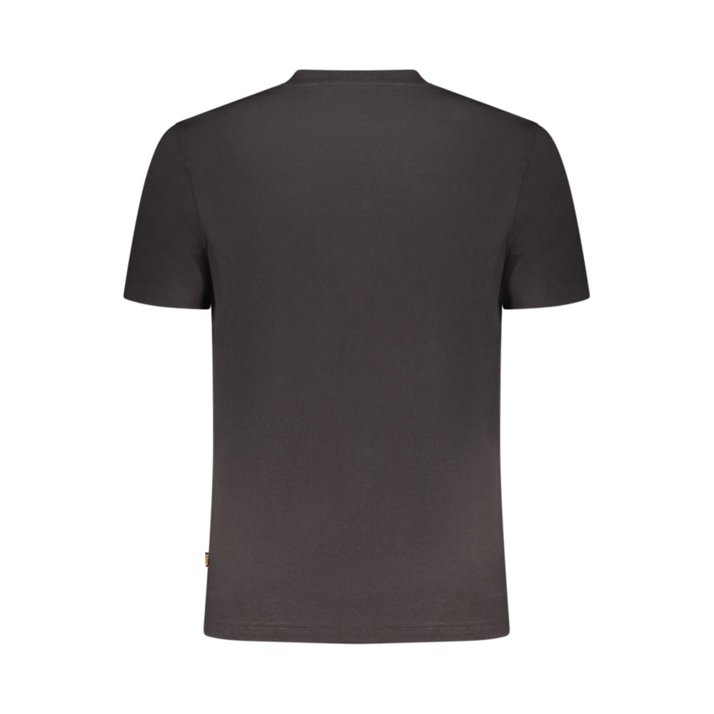 Hugo Boss Black Cotton Men's T-Shirt - Stylish & Comfortable
