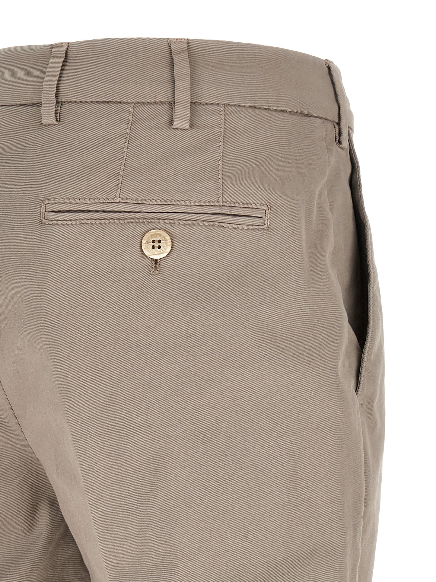 Brunello Cucinelli Pantalon décontracté en coton beige
