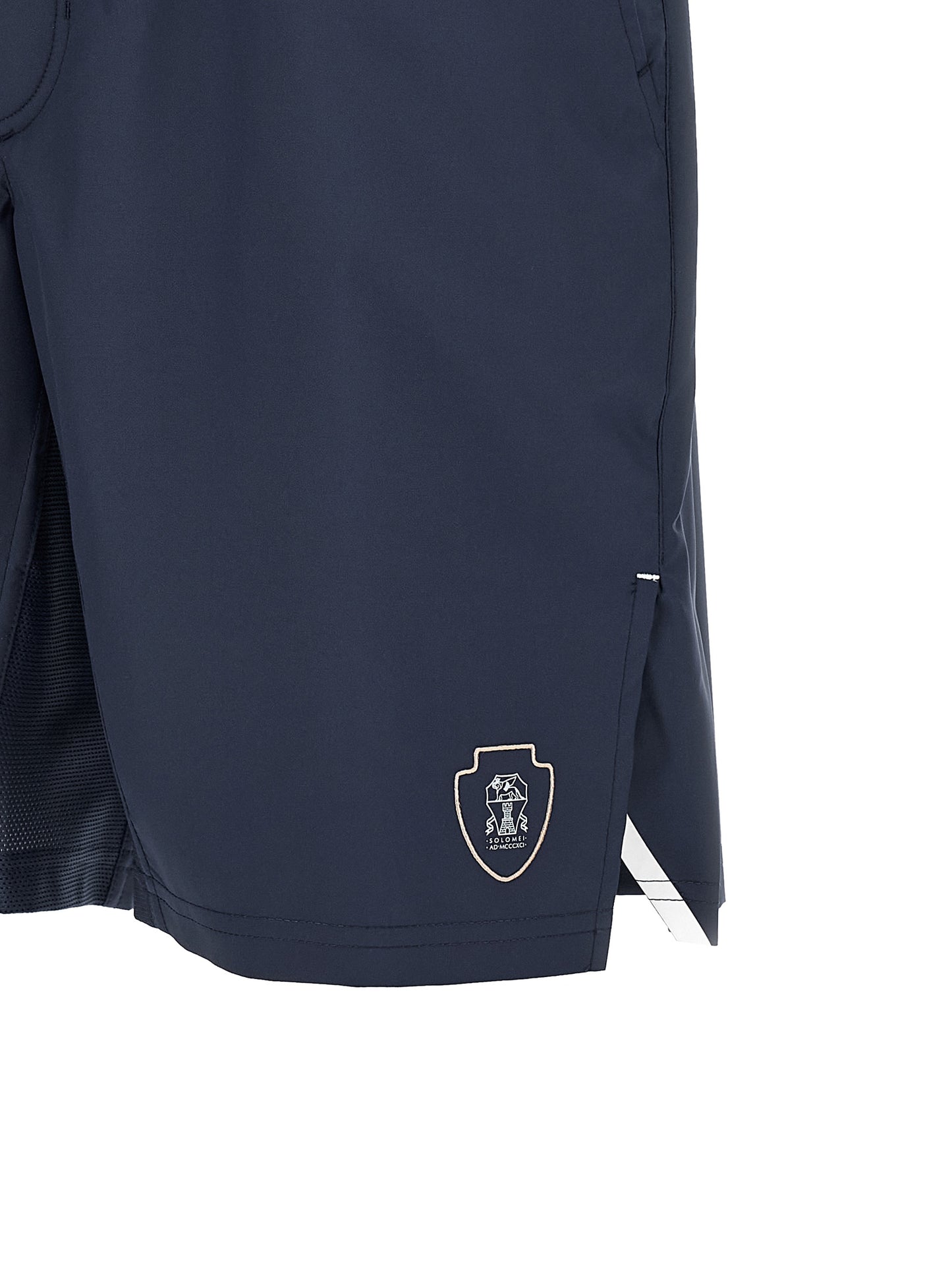 Shorts Bermudes Brunello Cucinelli en Polyester Bleu