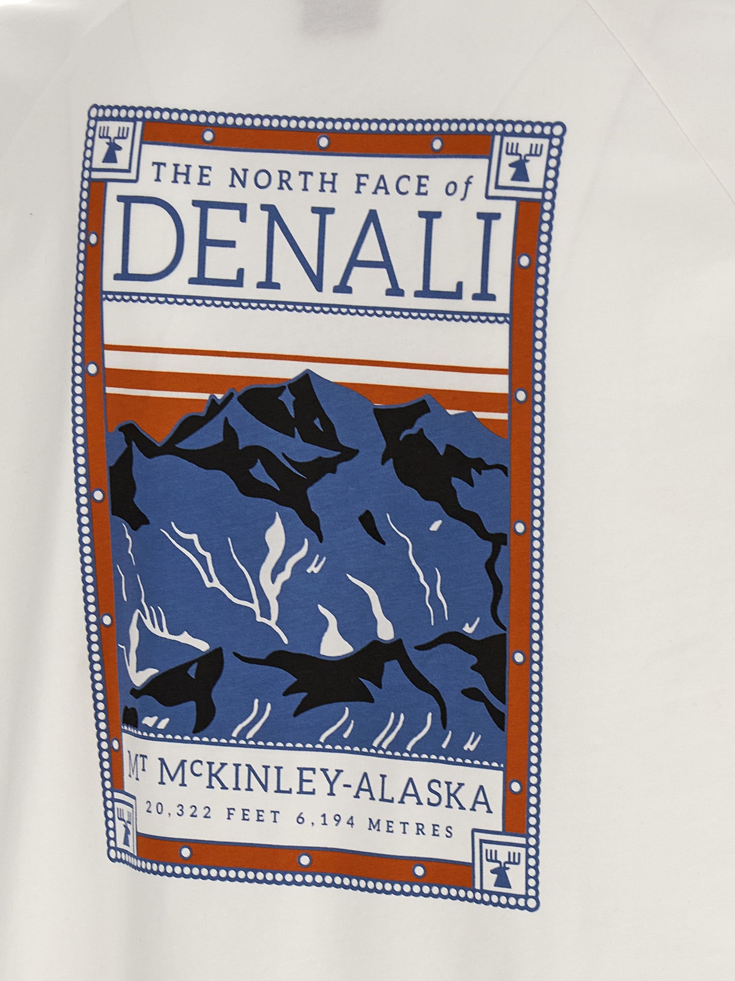 The North Face White Cotton T-Shirt