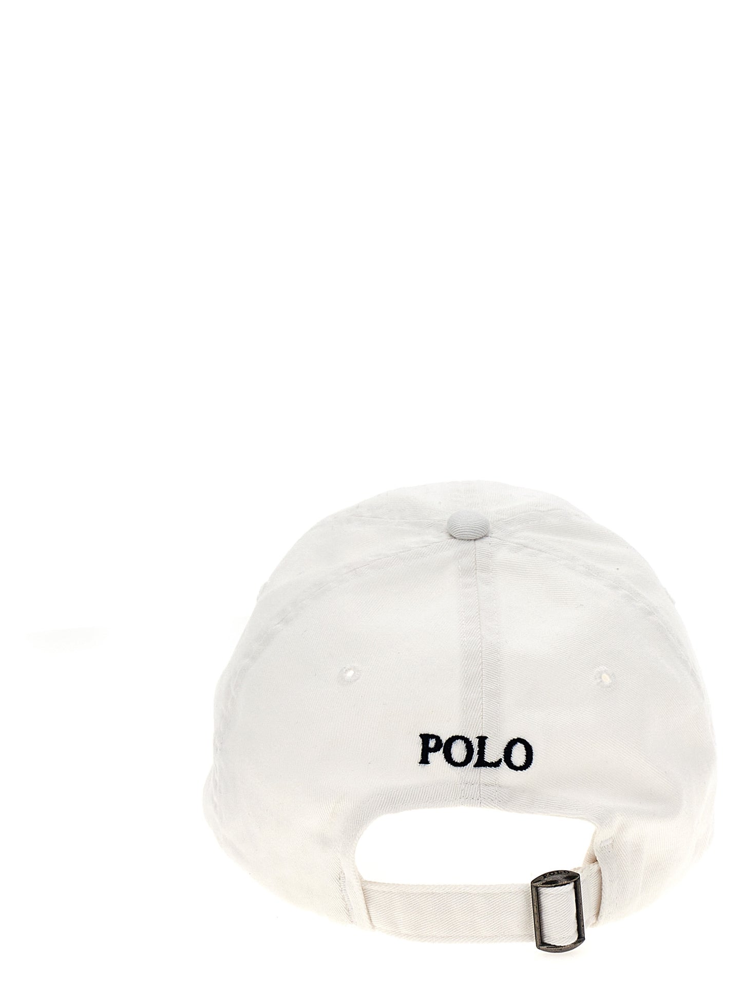 Polo Ralph Lauren White Cotton Cap (Baseball Hat)