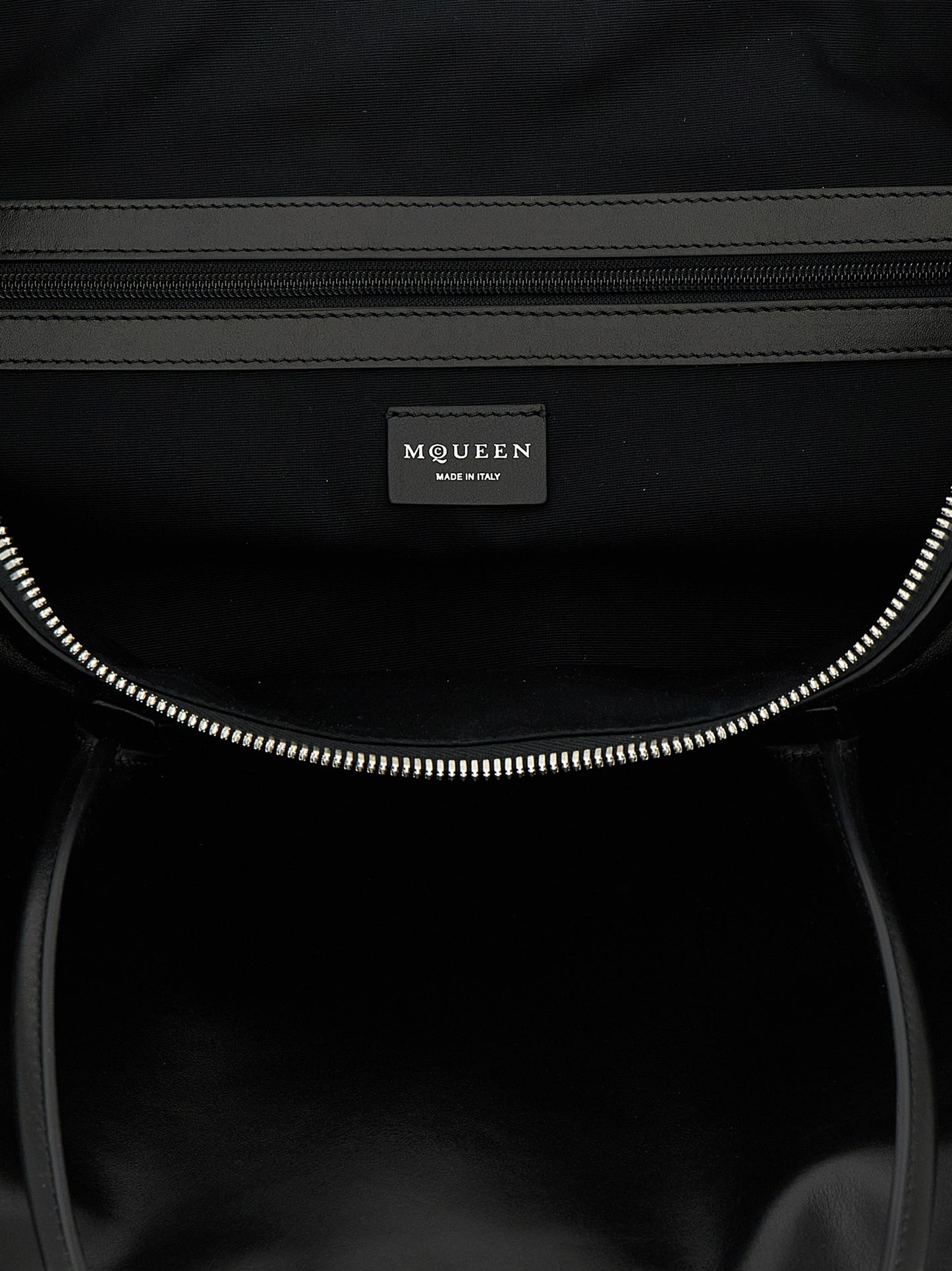 Alexander McQueen Black Calfskin Shoulder Bag