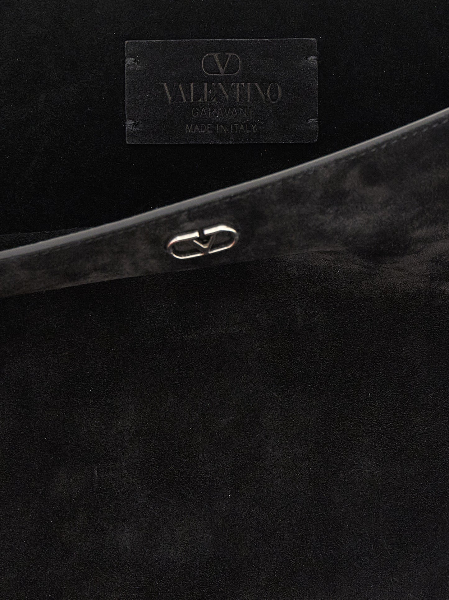 Valentino Garavani Black Calfskin Shoulder Bag