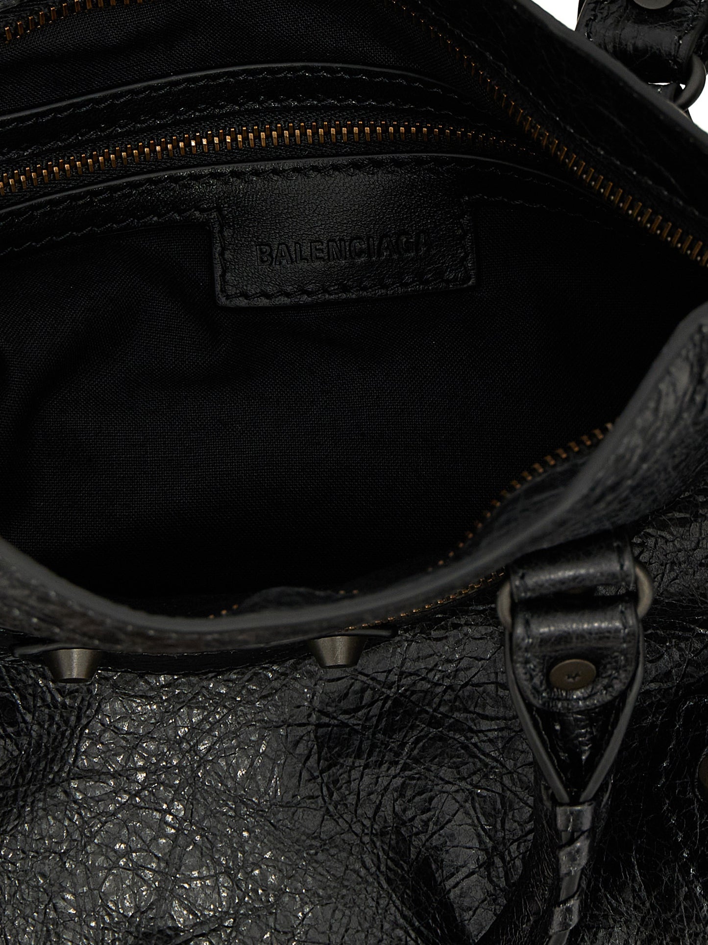 Balenciaga Black Lamb Leather Handbag