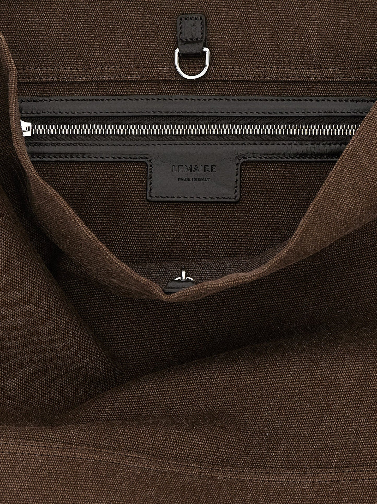Lemaire Brown Cotton Handbag