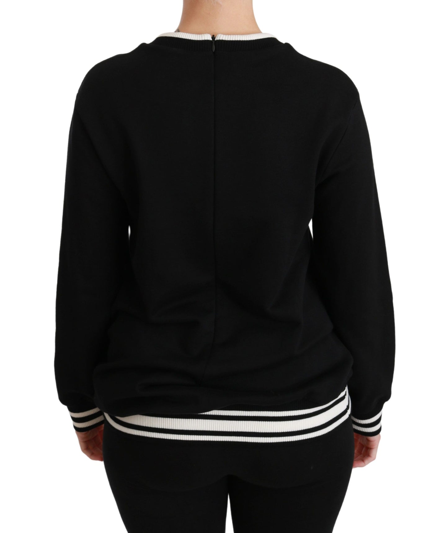 Pull noir Rinascimento #DGmillennials de Dolce & Gabbana
