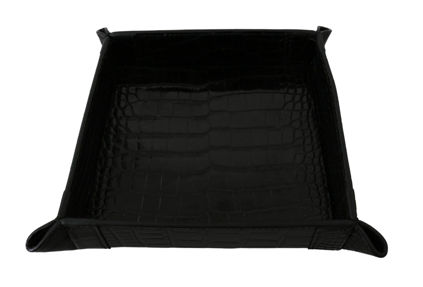 Dolce & Gabbana Plate Key Wallet Telefoonkaart Geldpatroon Huidlade
