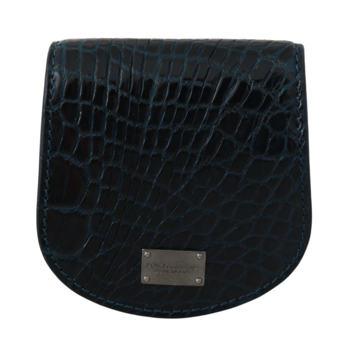 Étui à préservatifs Dolce & Gabbana Blue Exotic Skins avec pochette
