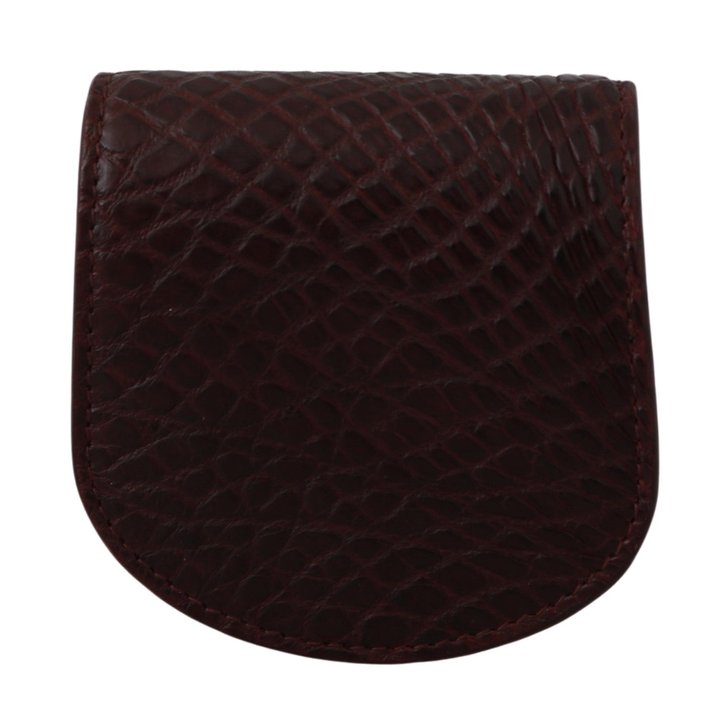 Étui à préservatifs de poche Dolce & Gabbana en peau exotique marron