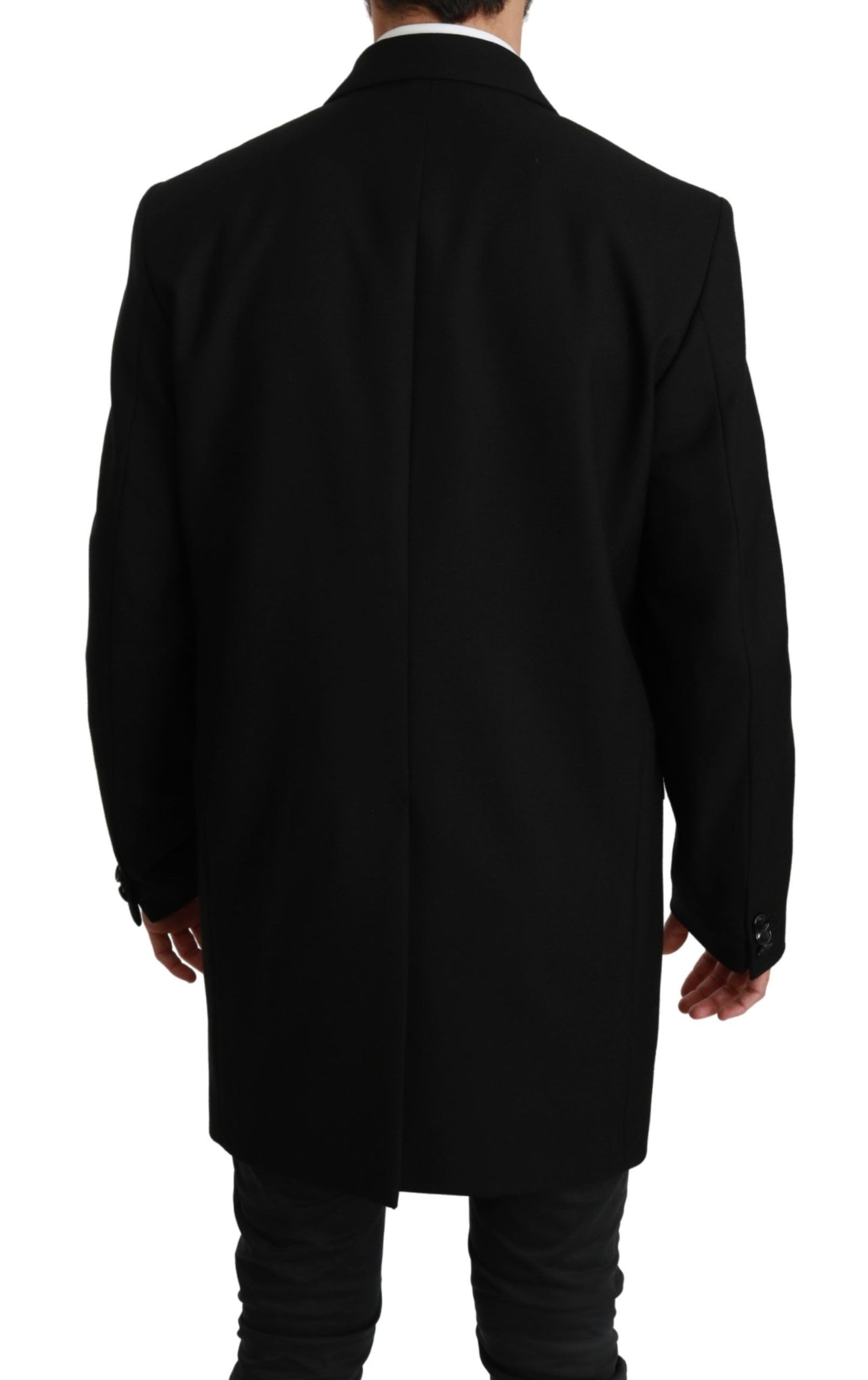 Dolce & Gabbana, veste, blazer, manteau noir en 100% laine