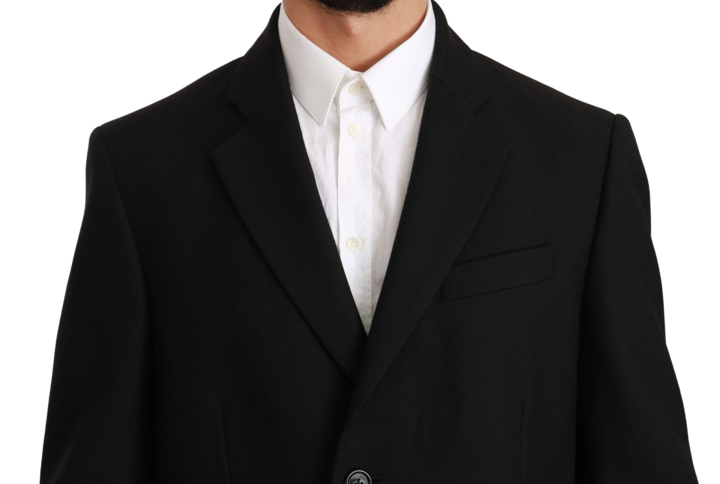 Dolce & Gabbana, veste, blazer, manteau noir en 100% laine