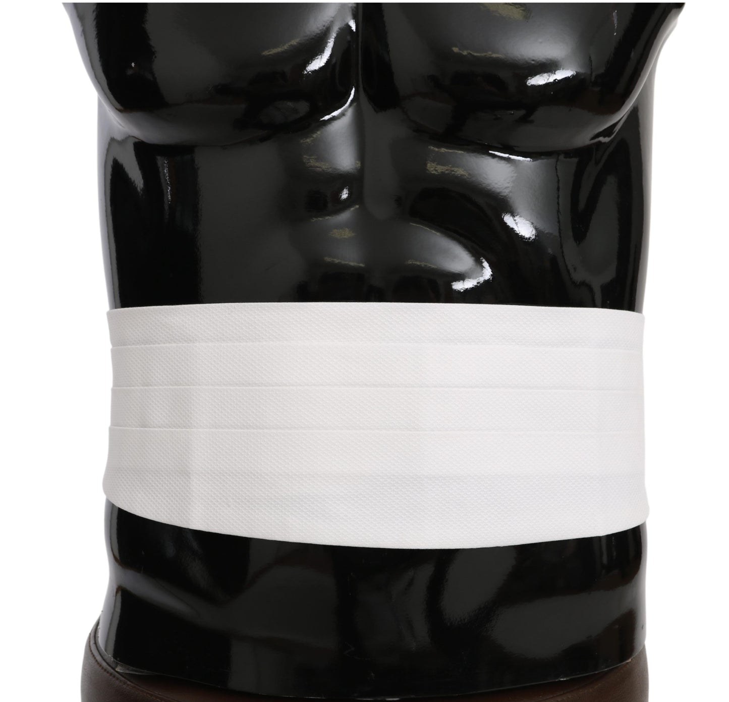 Ceinture en coton blanche pour homme Dolce & Gabbana