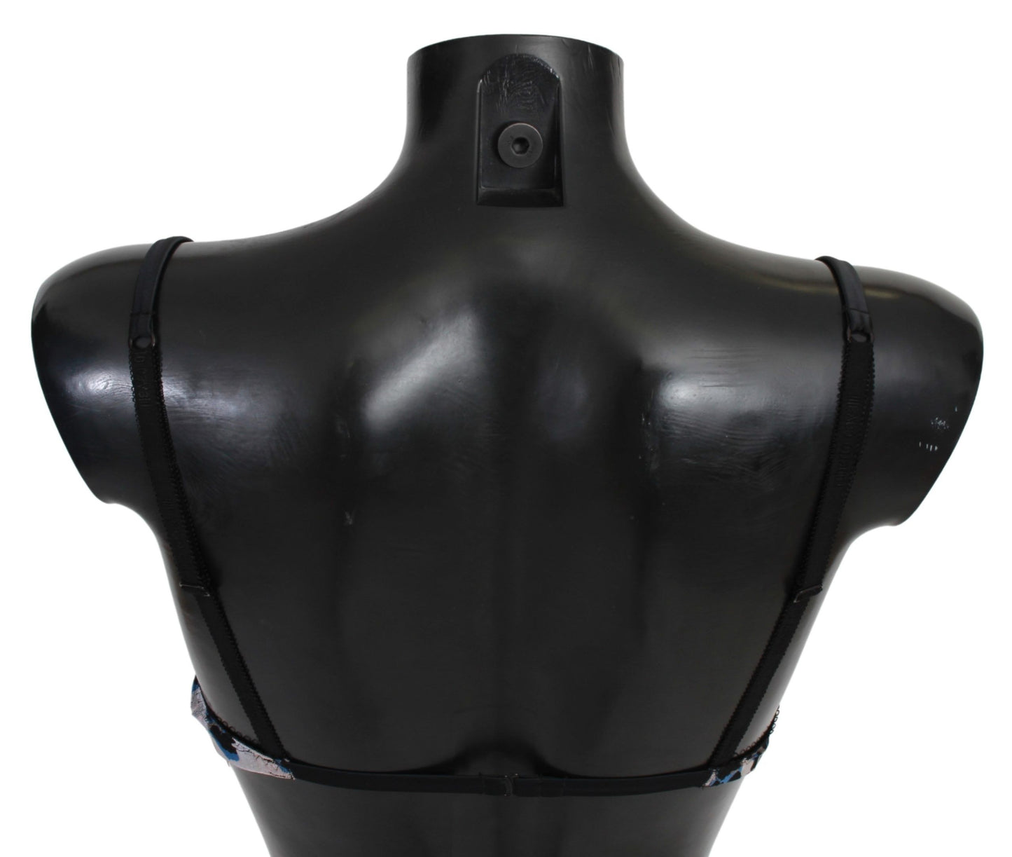 Roberto Cavalli Soutien-gorge en dentelle noire, sous-vêtements en nylon.