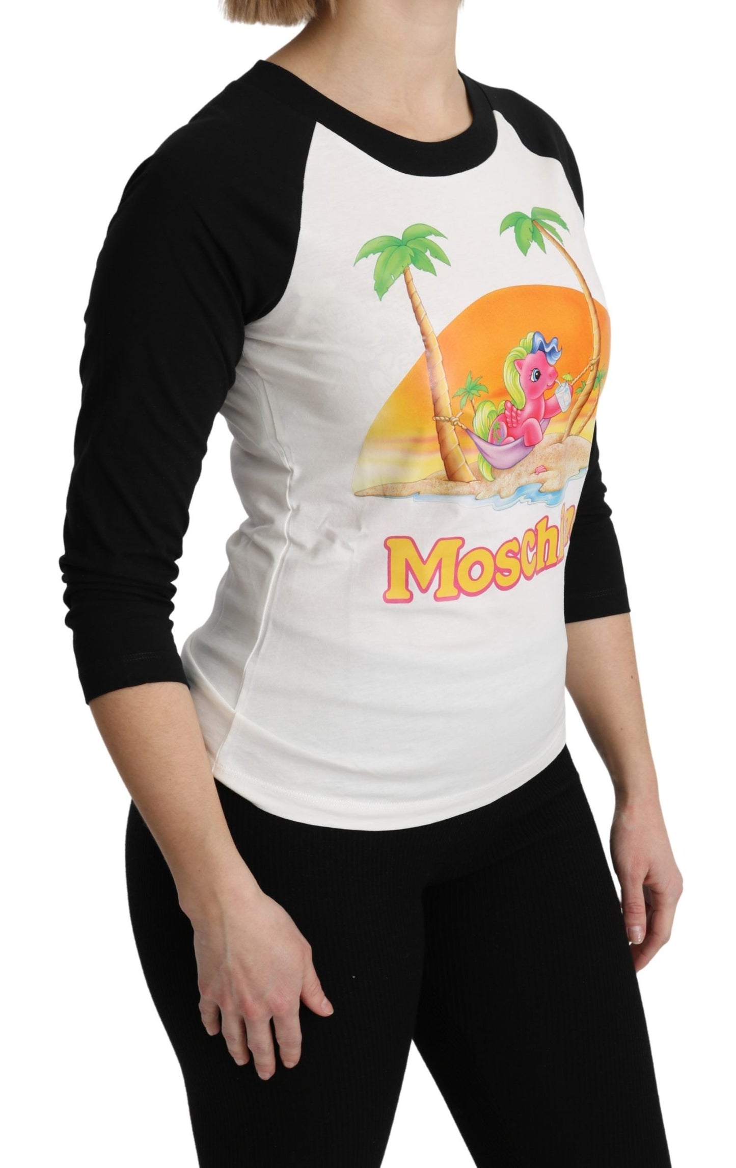 T-shirt en coton blanc Moschino My Little Pony - Haut - Chemise