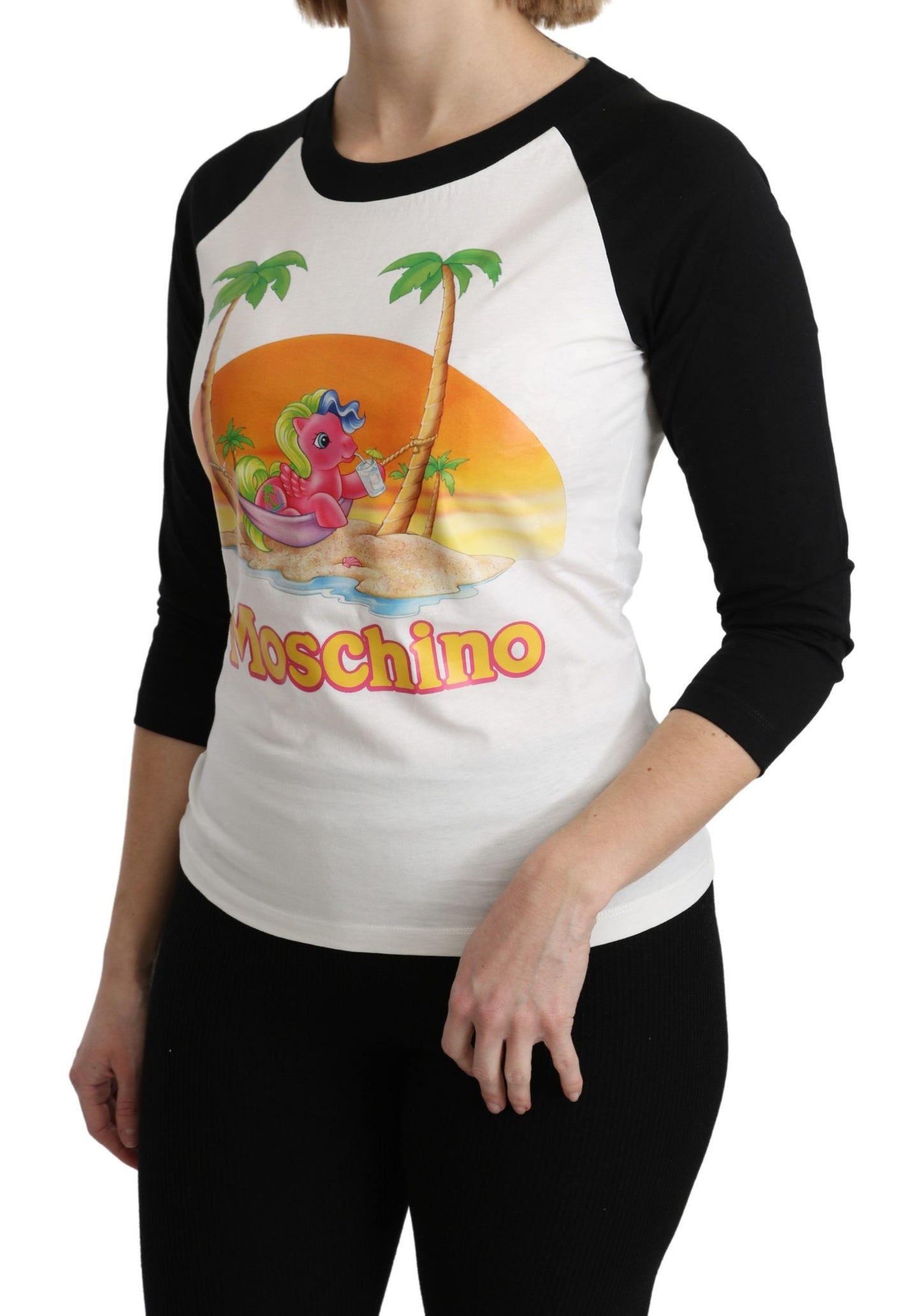 T-shirt en coton blanc Moschino My Little Pony - Haut - Chemise