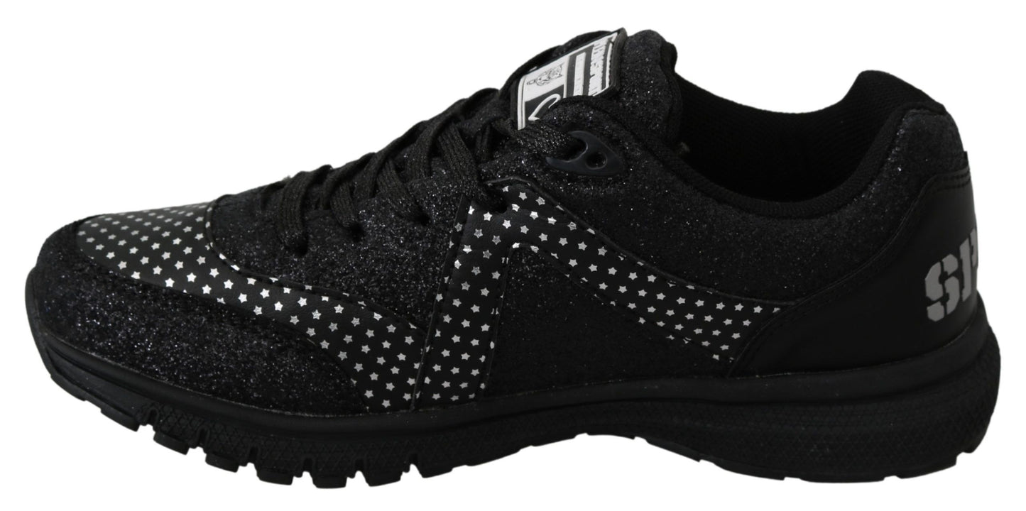 Sneakers de running noires Jasmines de Philipp Plein