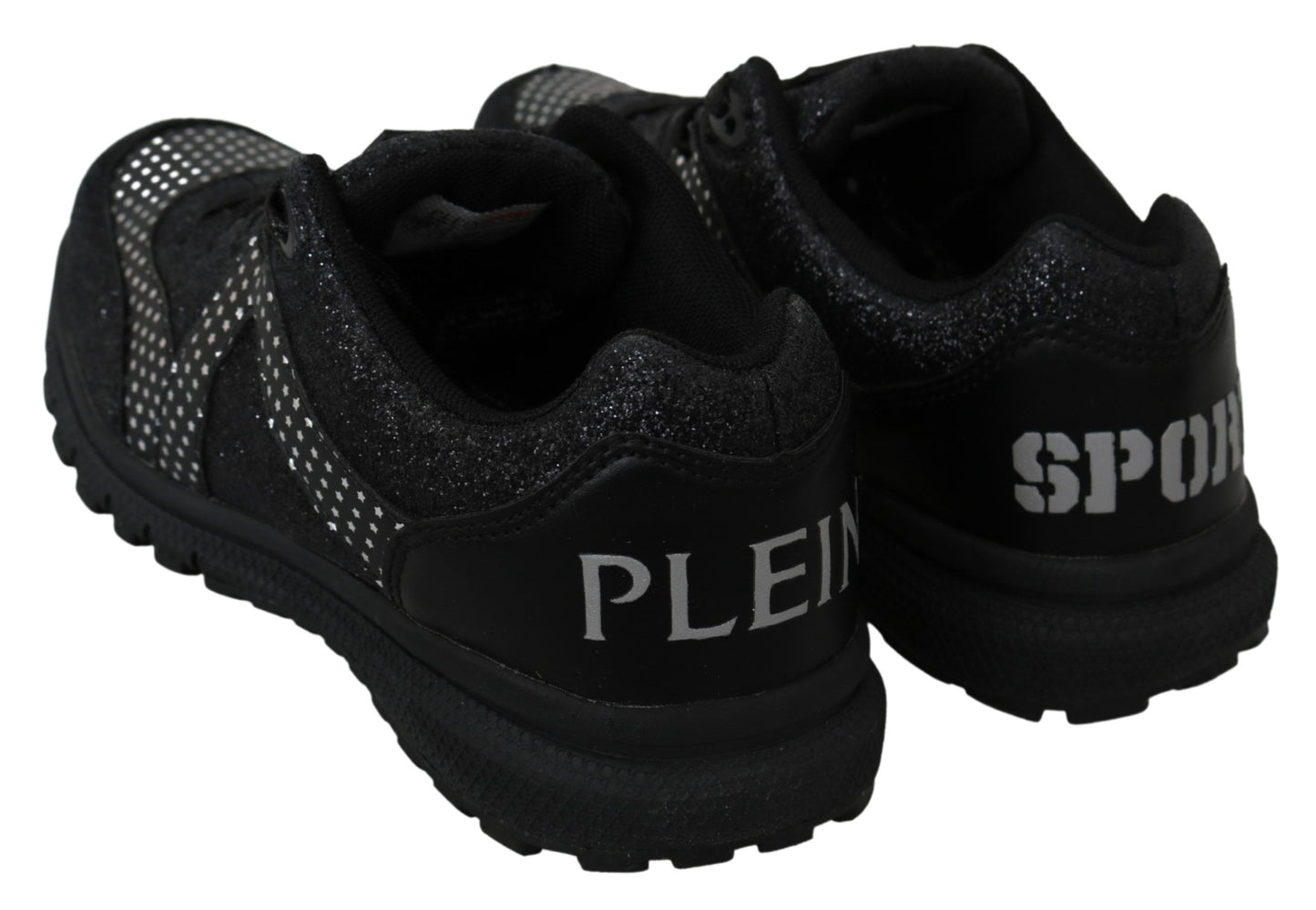 Sneakers de running noires Jasmines de Philipp Plein