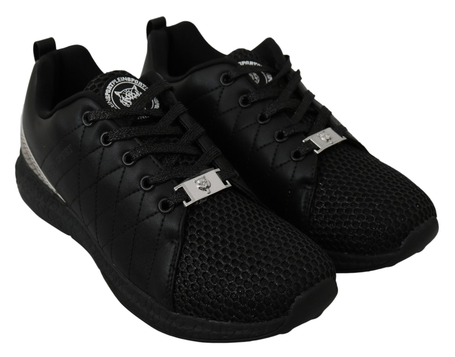 Philipp Plein Zwarte Casual Jogging Sneakers