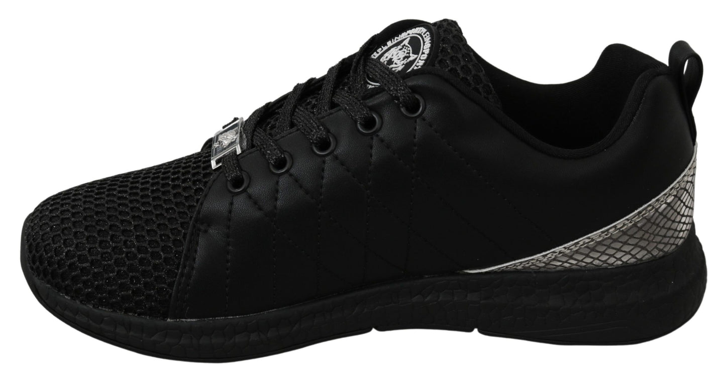 Philipp Plein Zwarte Casual Jogging Sneakers