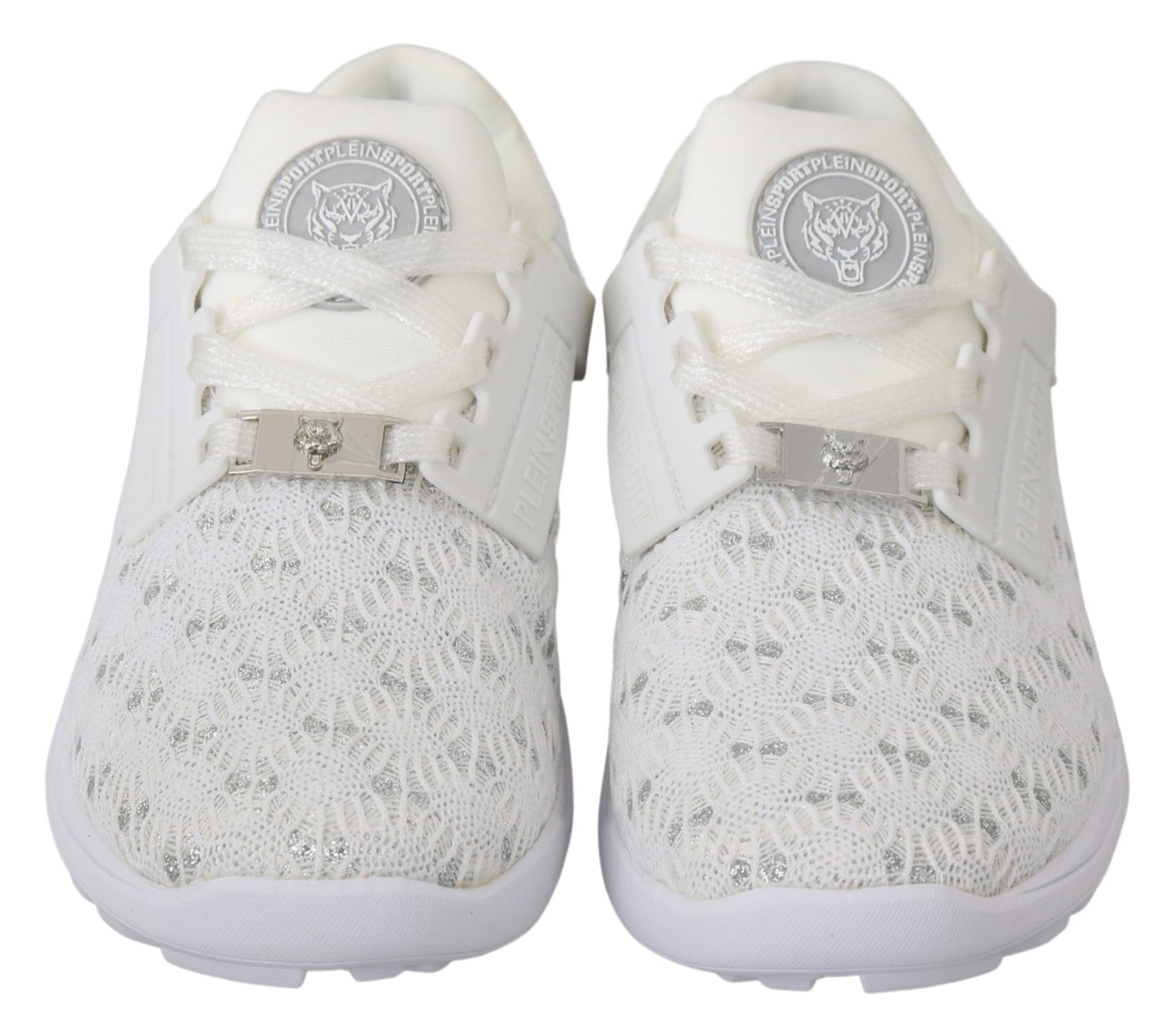Sneakers décontractées blanches en polyester Philipp Plein