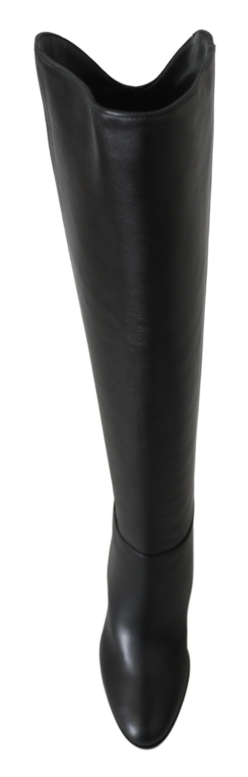 Jimmy Choo elegante zwarte leren enkellaarzen met hak