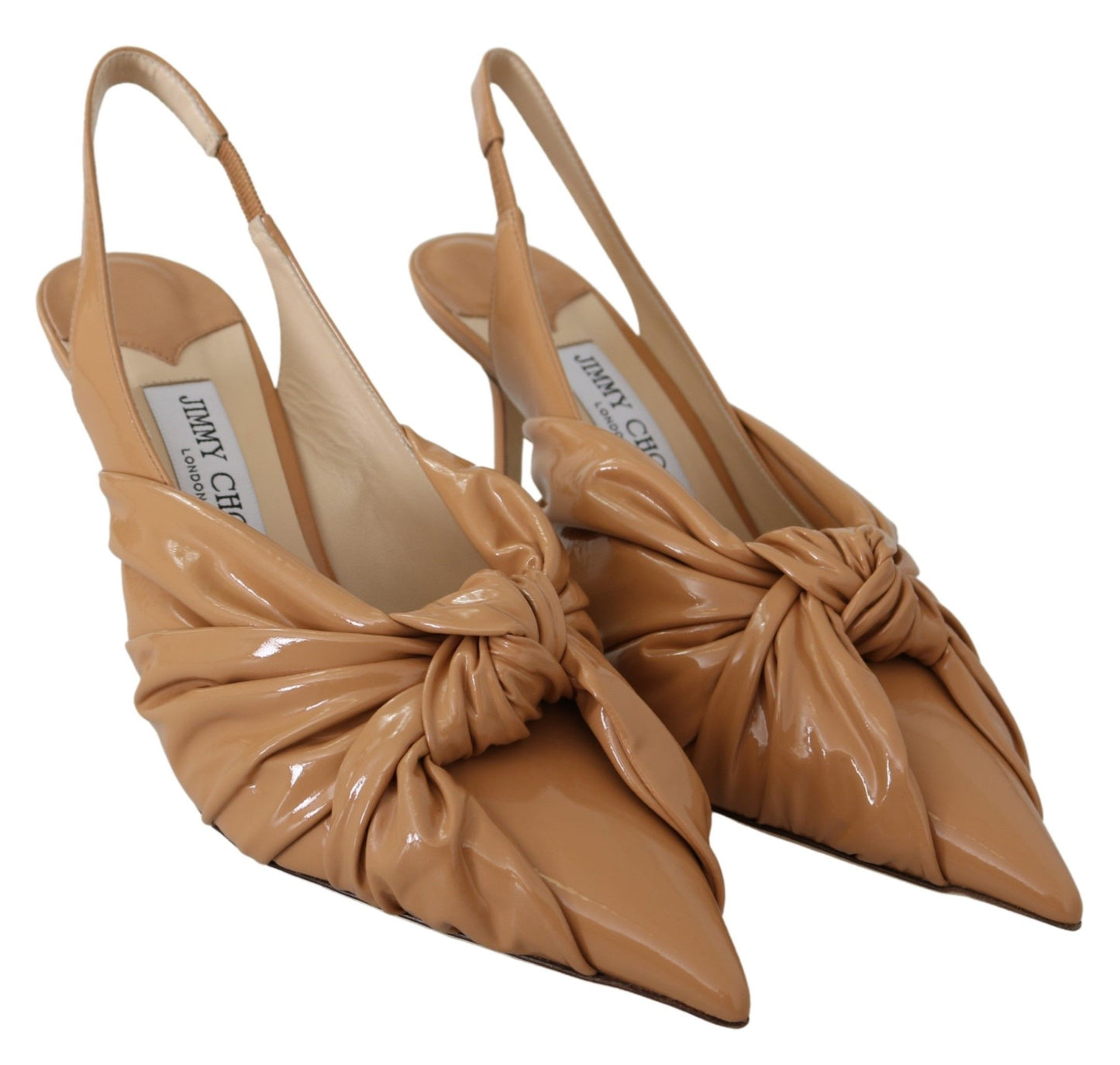 Jimmy Choo elegante leren pumps met puntige neus