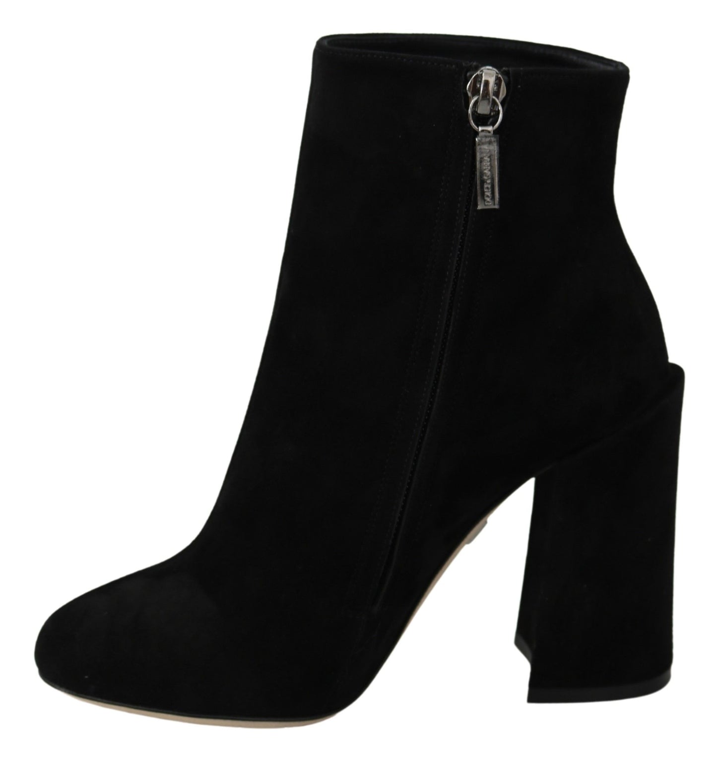 Bottines en daim noir L'Amore E'Bellezza de Dolce & Gabbana