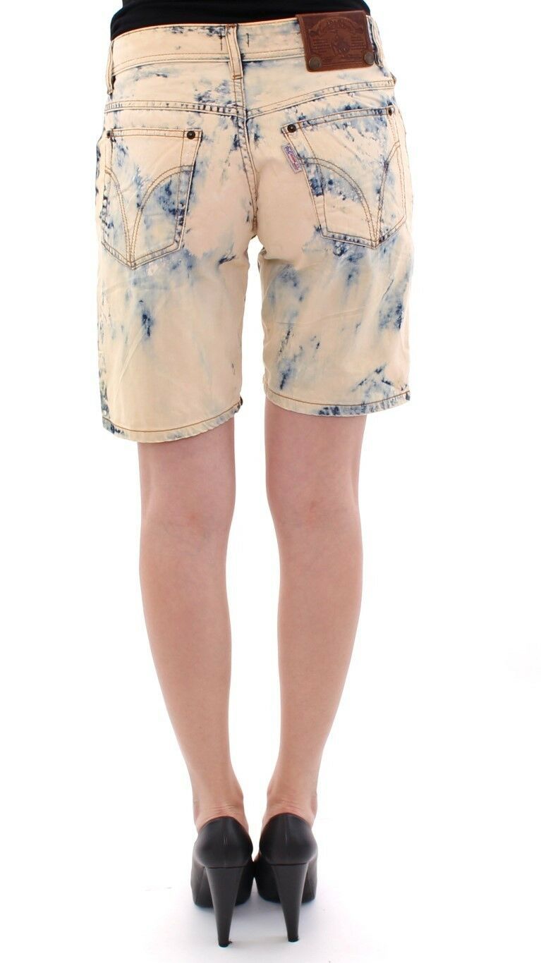 Shorts en jean en coton bleu lavé Dolce & Gabbana