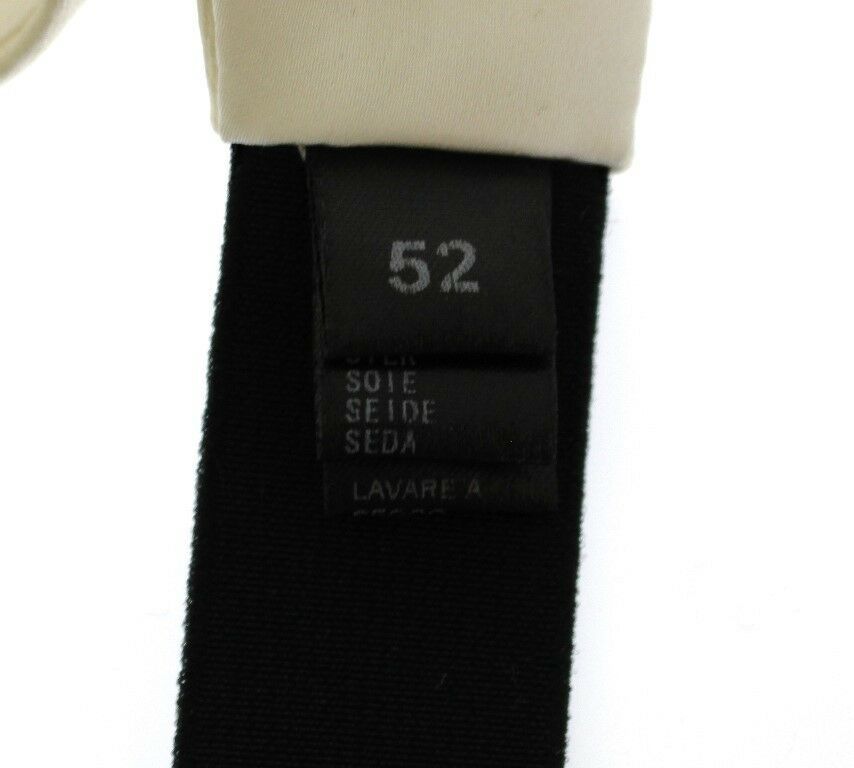 Dolce & Gabbana Witte Taille Zijden Cummerbund Riem