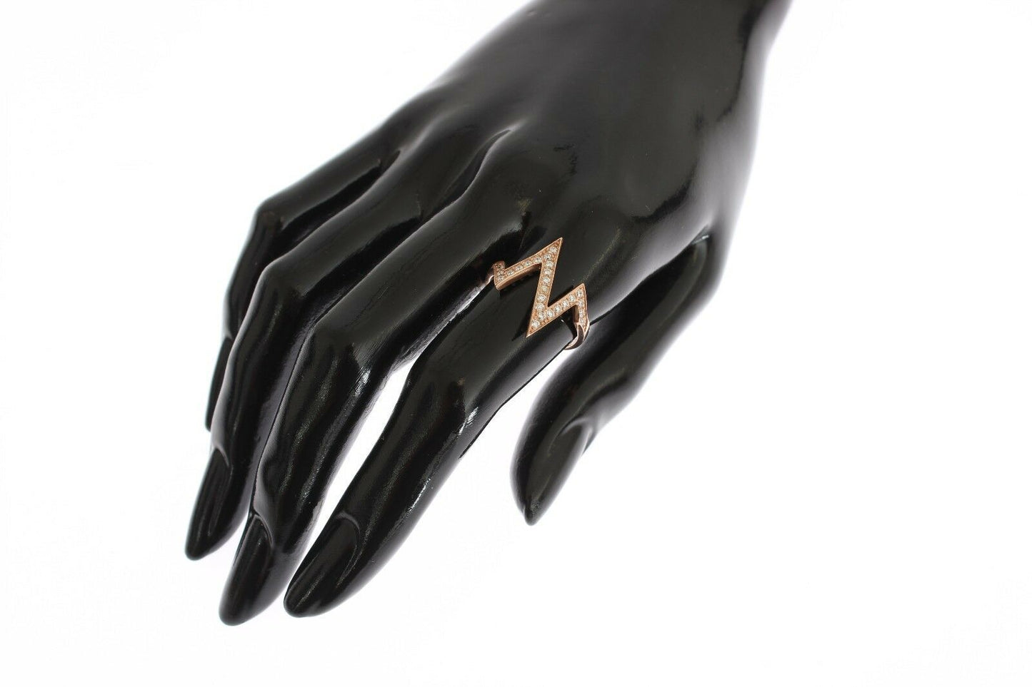 Nialaya roze goud 925 zilver dames ring