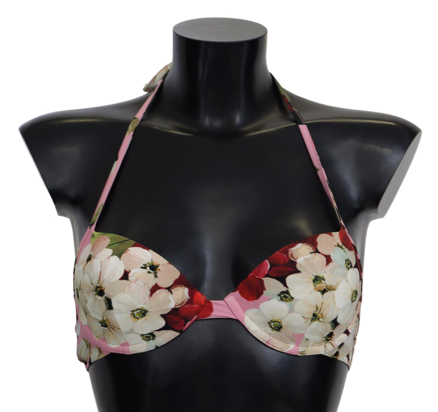 Dolce & Gabbana meerkleurig bloemenpatroon zwempak strandkleding bikini tops
