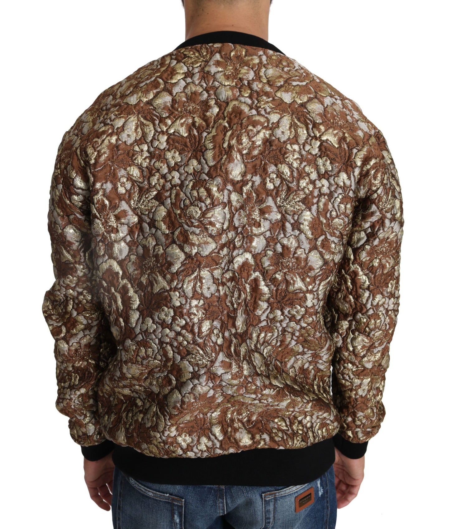 Pull en jacquard multicolore à motif ananas Mambo de Dolce & Gabbana