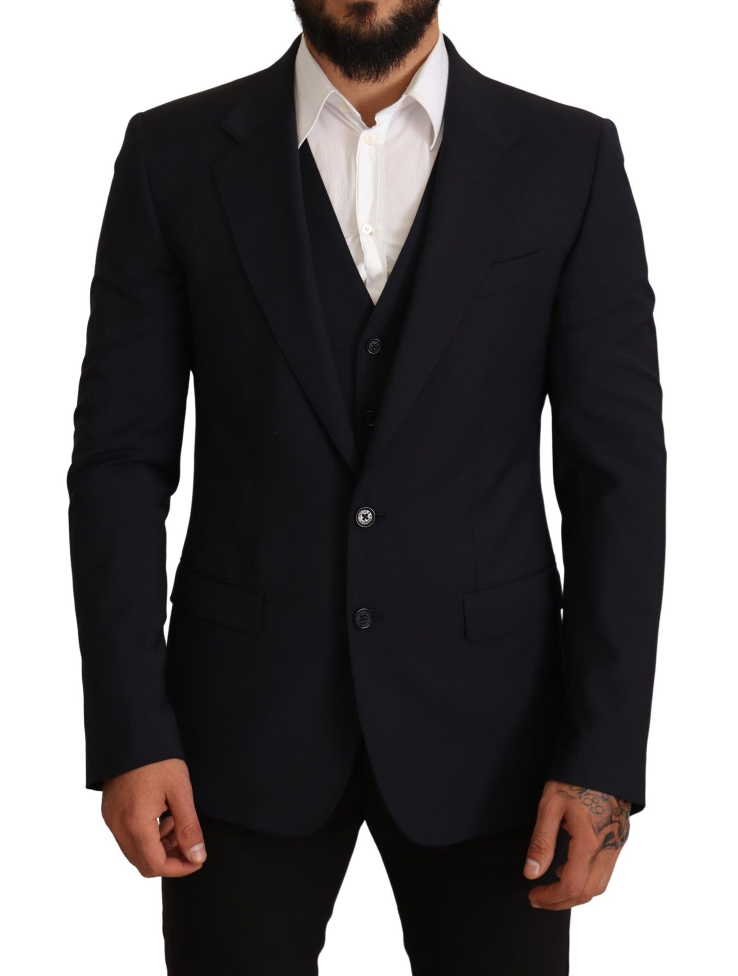 Dolce & Gabbana, costume-blazer MARTINI bleu, 2 pièces
