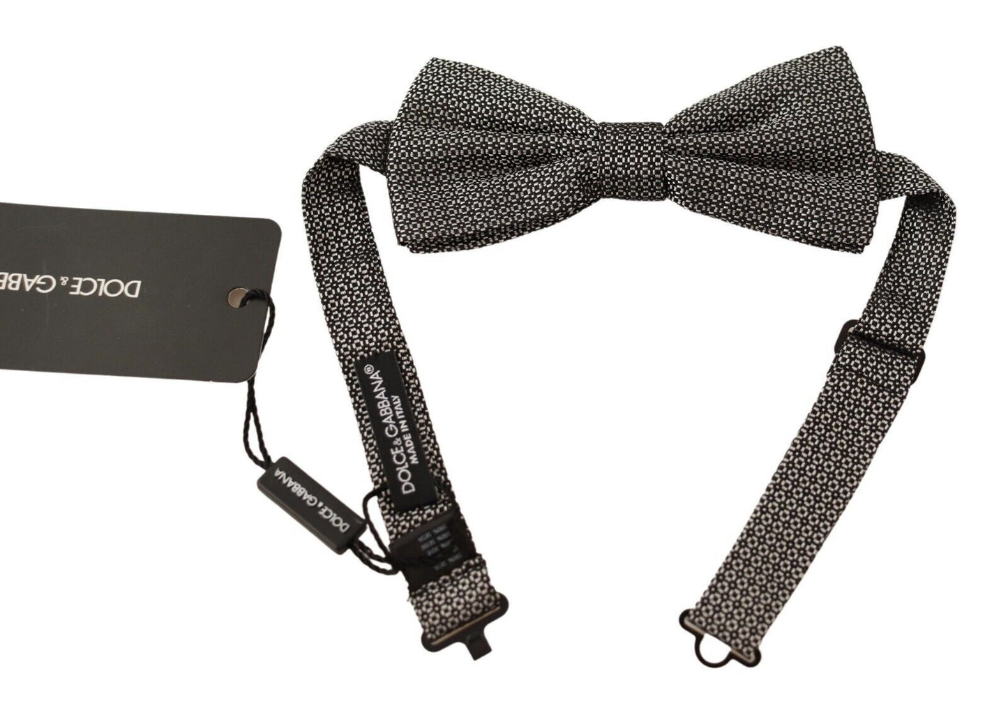 Nœud papillon ajustable à motif multicolore Dolce & Gabbana