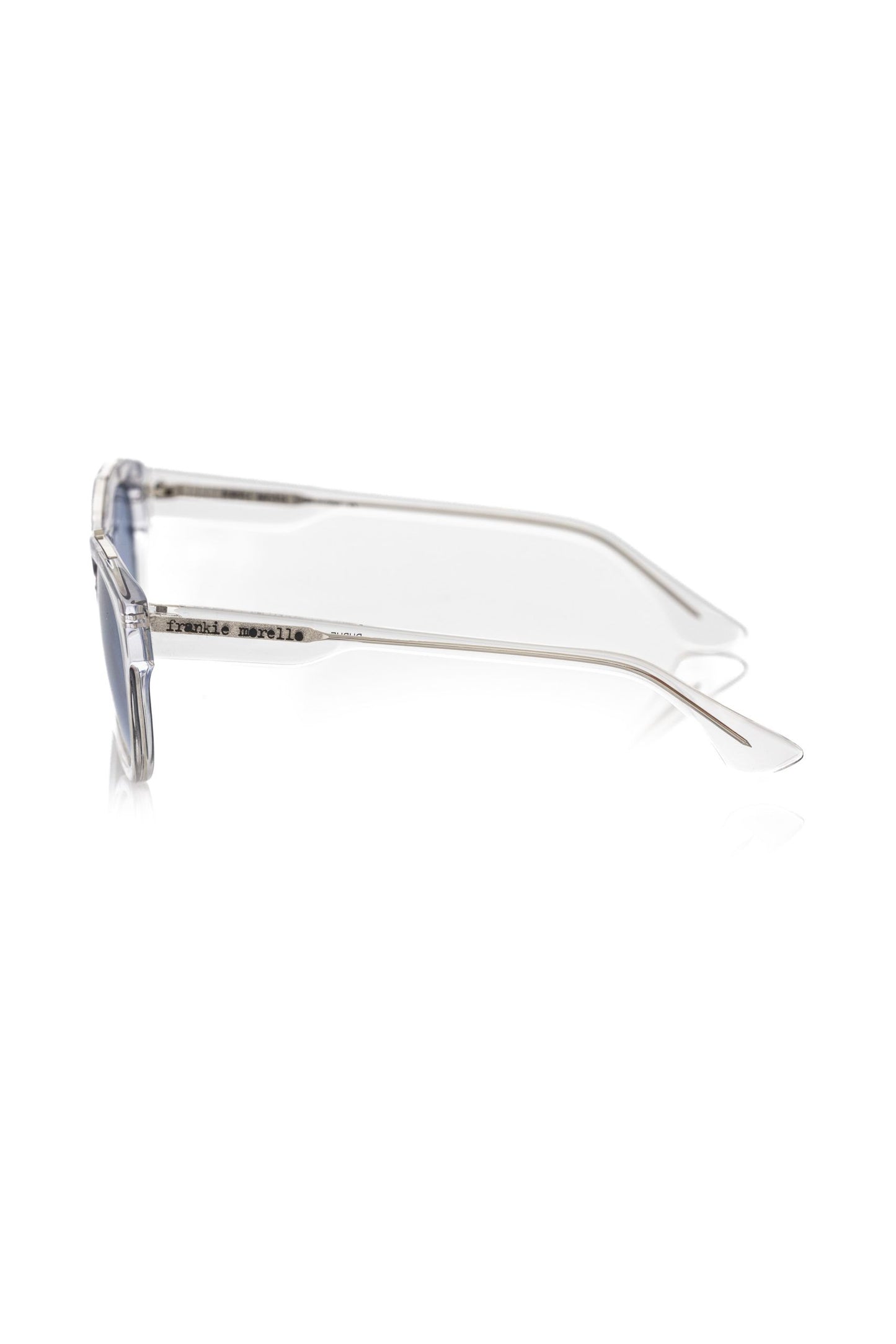 Lunettes de soleil pour homme Frankie Morello en acétate blanc