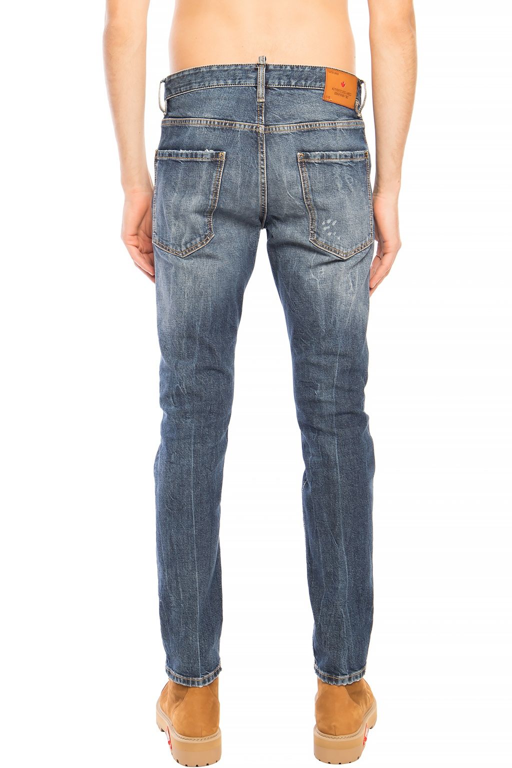 Jeans en coton bleu pour homme Dsquared²