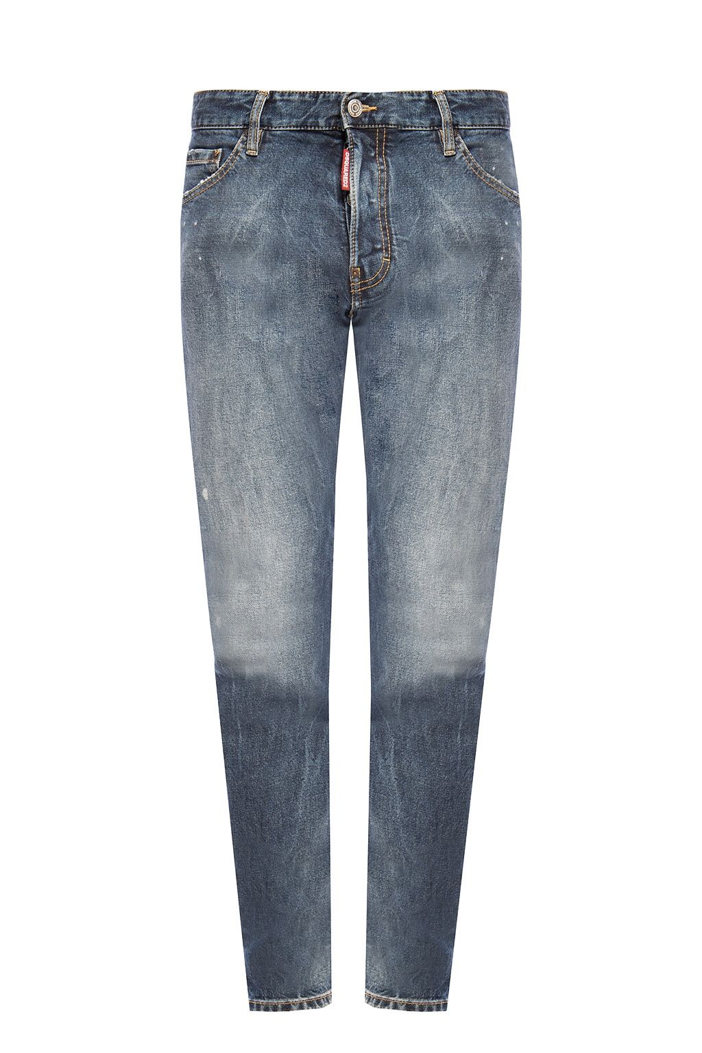 Jeans en coton bleu pour homme Dsquared²