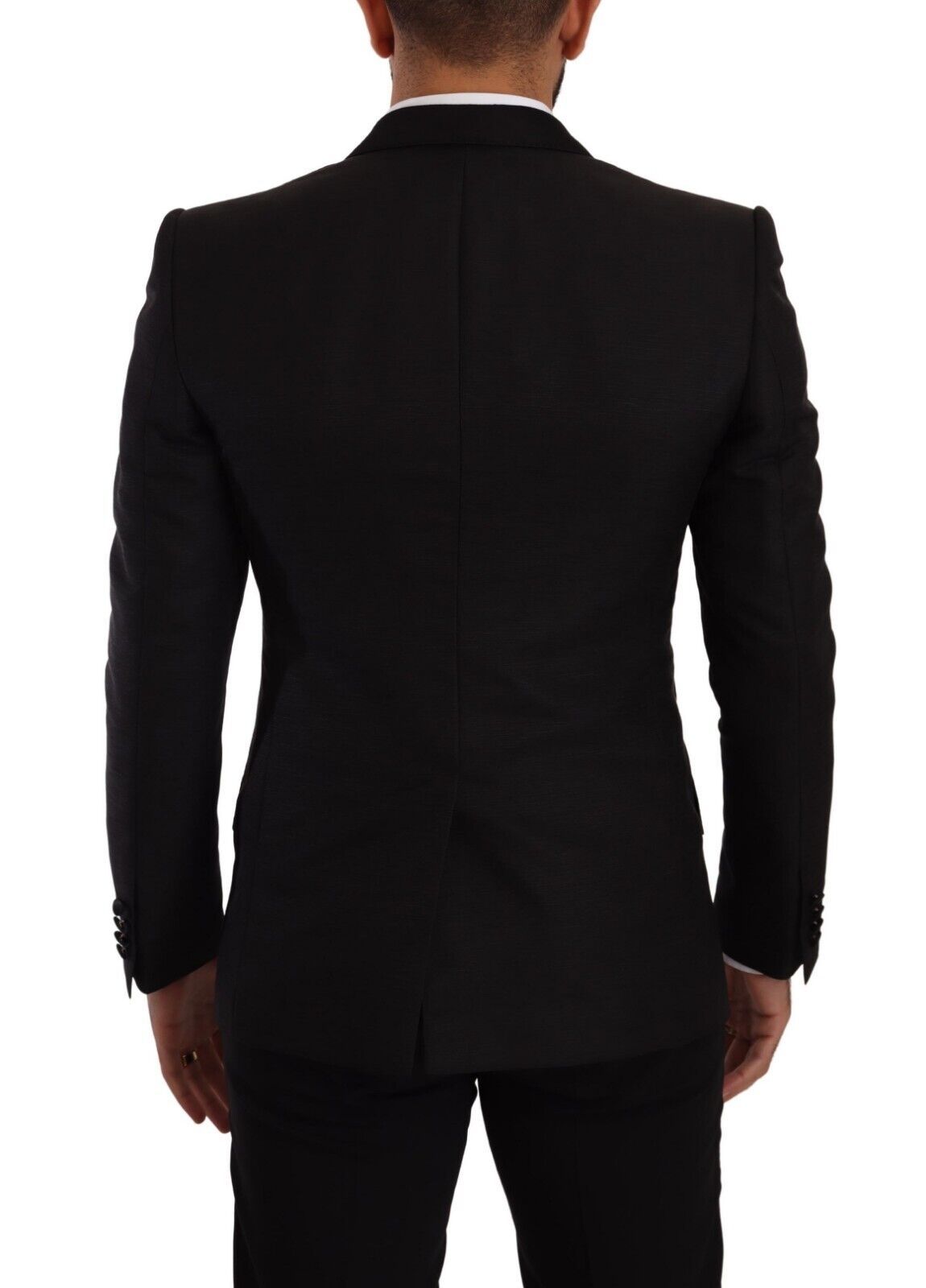 Dolce & Gabbana Blazer SICILIA Noir, coupe ajustée, 2 pièces