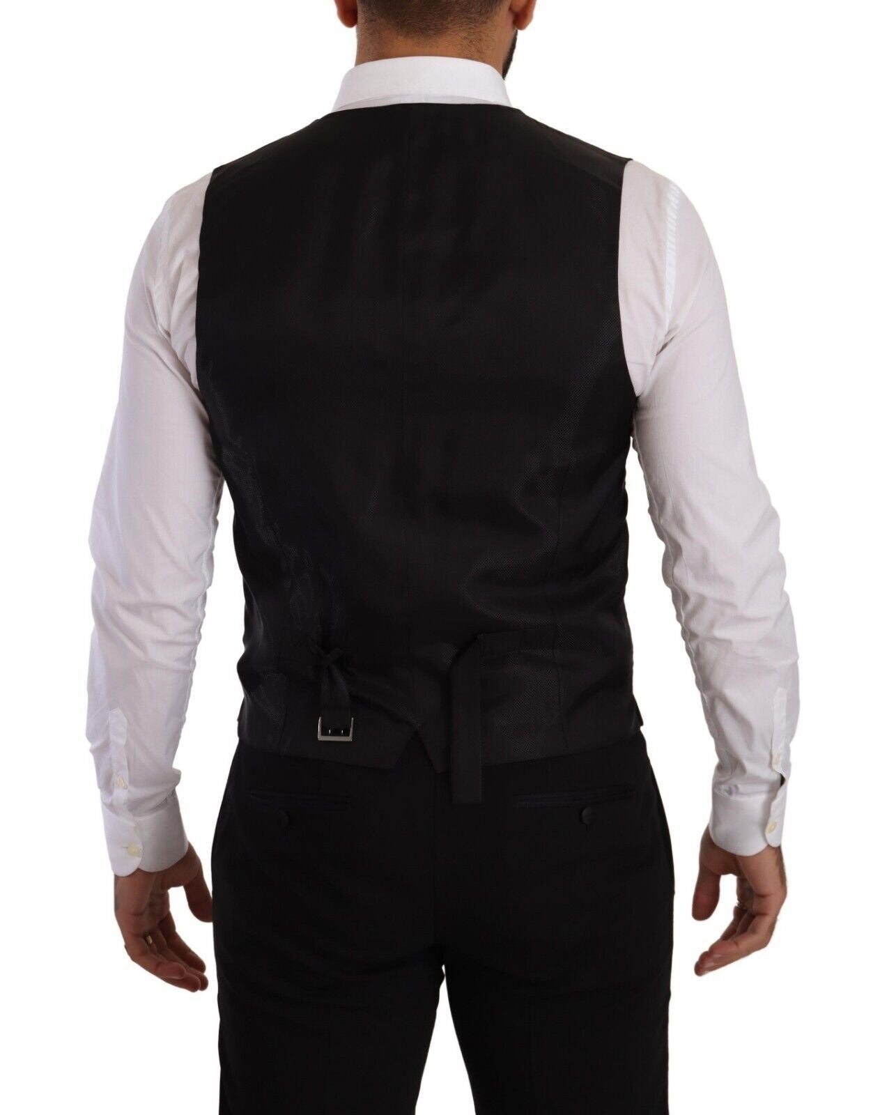 Dolce & Gabbana Blazer SICILIA Noir, coupe ajustée, 2 pièces