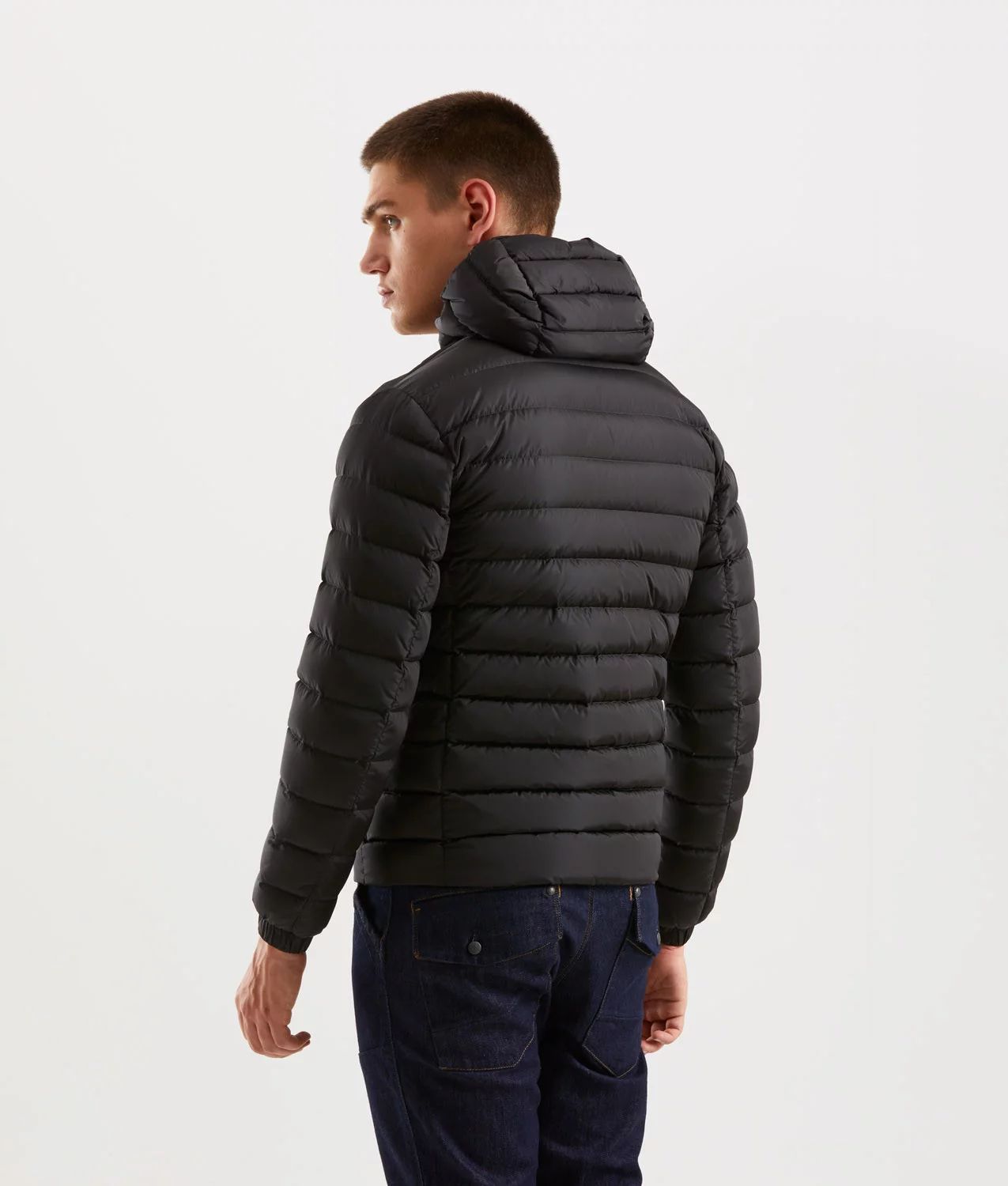 Veste pour homme en nylon noir de Refrigiwear