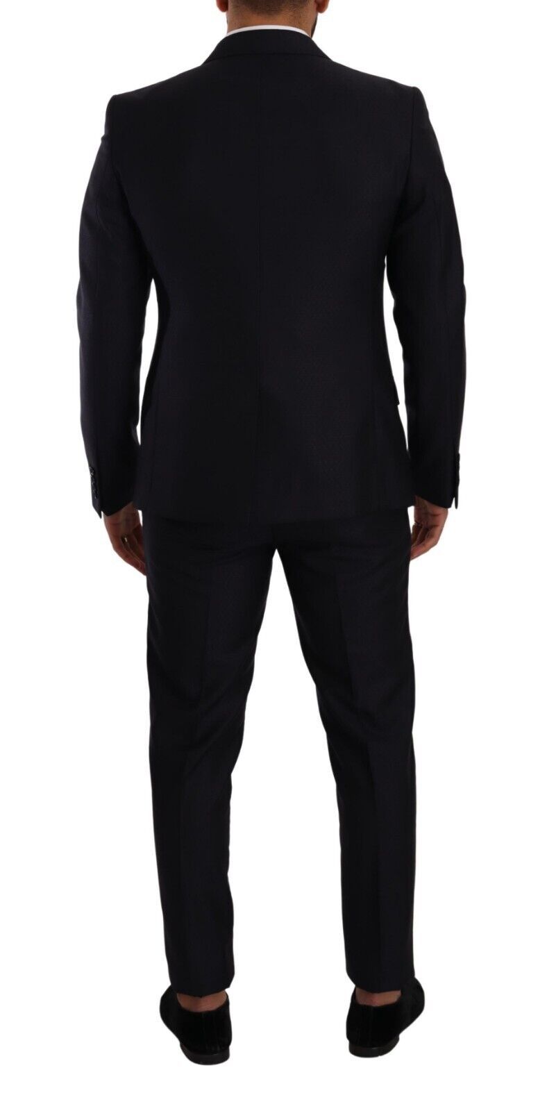 Dolce & Gabbana Bleu MARTINI Costume-manteau 2 pièces coupe slim