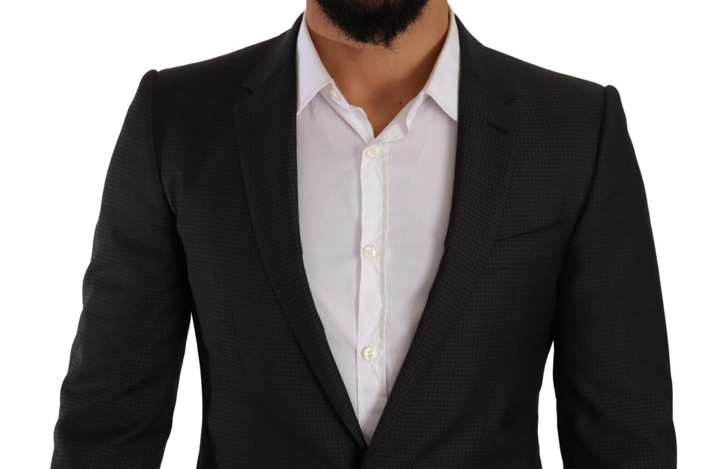 Dolce & Gabbana, costume noir MARTINI à simple boutonnage, 2 pièces.