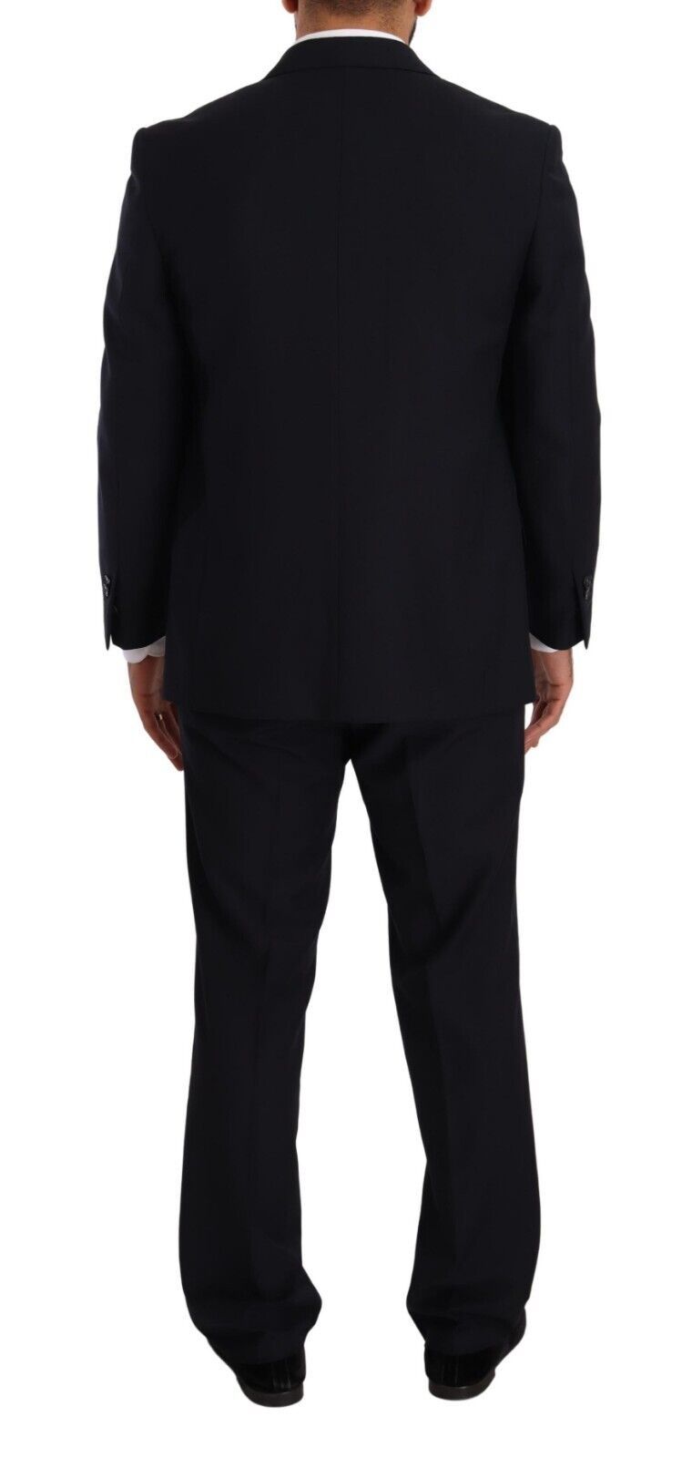 Costume formel bleu en polyester à simple boutonnage de Domenico Tagliente
