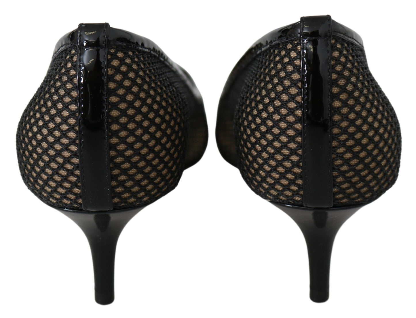 Escarpins à bout pointu en maille vernie Chic de Jimmy Choo