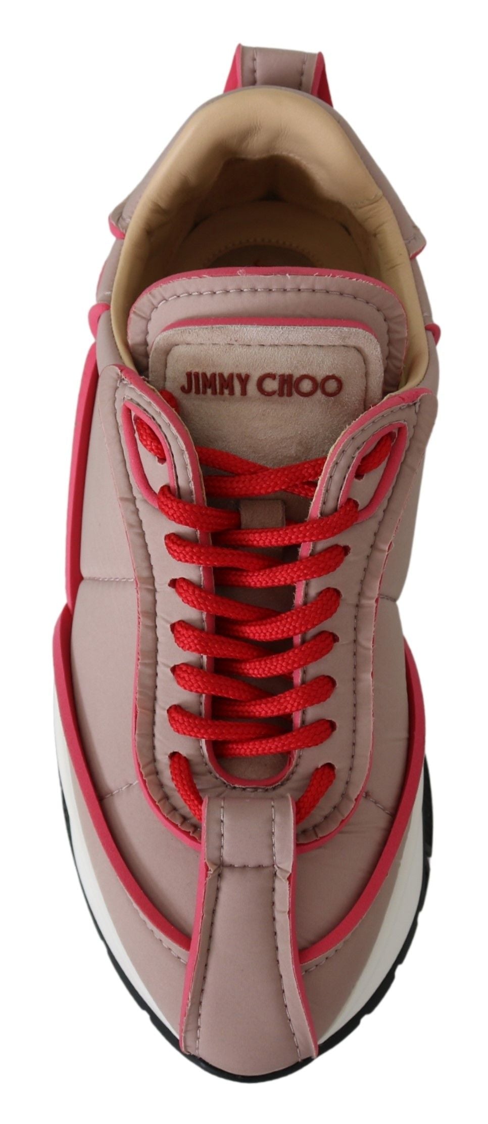 Sneakers rembourrées Ballet Pink Chic de Jimmy Choo