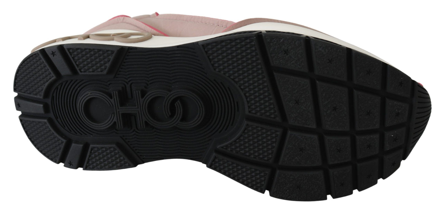 Sneakers rembourrées Ballet Pink Chic de Jimmy Choo