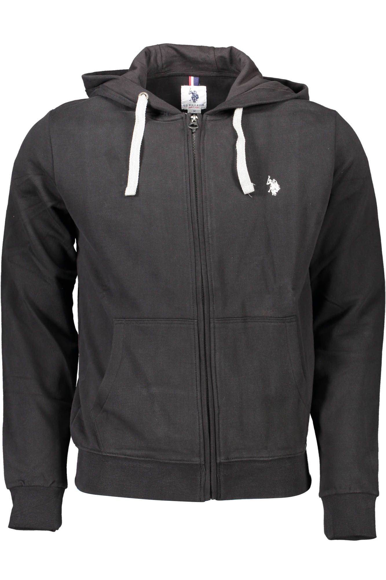 Pull en coton noir pour homme, marque US POLO ASSN.
